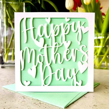 Papercut Happy Mother's Day Card, 2 of 4