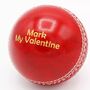 Personalised Vintage Leather Cricket Ball, thumbnail 4 of 10