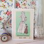 Vintage Sewing Illustrations Greetings Cards, thumbnail 5 of 6