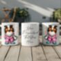 Personalised Border Collie Morning Coffee Pet Gift Mug, thumbnail 2 of 2