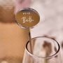 Engraved Personalised Mirror Silver Drink Stirrer, thumbnail 1 of 3