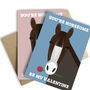 You're Horseome! Horse Lovers Valentine's Card, thumbnail 1 of 3