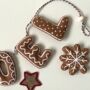 Handmade Joyeux Noel Christmas Felt Garland, thumbnail 5 of 5