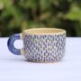 Handmade Ceramic Mug Vietnamese Y Thanh Design, thumbnail 1 of 4