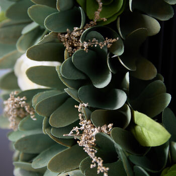 Personalised Stockbridge Floral Autumn Wreath, 4 of 5