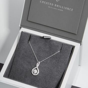 Created Brilliance Kirsty Lab Grown Diamond Necklace, 5 of 6