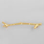 G Decor Gold Tree Branch Twig Cupboard Pull Draw Handle, thumbnail 3 of 7