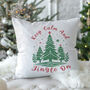 “Keep Calm And Jingle On” Christmas Cushion, thumbnail 2 of 3