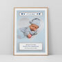 It’s A Boy Baby Photo Print Personalised New Baby Gift, thumbnail 1 of 5