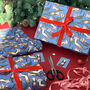 Otter Christmas Wrapping Paper, thumbnail 9 of 10