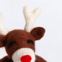 Reindeer Needle Felt Craft Kit, thumbnail 6 of 7