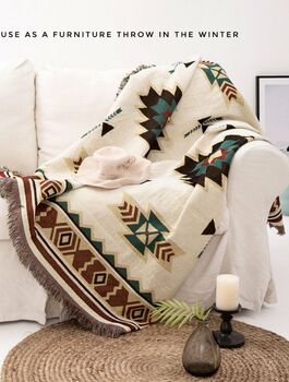 Native American Summer Picnic Blanket, 5 of 5