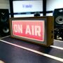 Wooden Light Box On Air Studio Sign, thumbnail 2 of 4