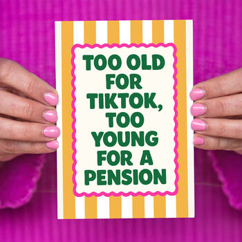 Funny Midlife Birthday Card, 2 of 3
