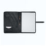 Personalised A4 Leather Document Holder In Black, thumbnail 3 of 8