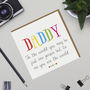 You're The World To Me Dad Card, thumbnail 1 of 3