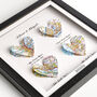 Personalised Paper Anniversary Gift 3D Heart Map Special Occasions Print, thumbnail 3 of 12
