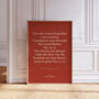 Personalised Lyric Print, thumbnail 4 of 11