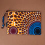 Large African Print Zip Pouch | Oba Print, thumbnail 5 of 6