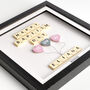 Baby Girl Happy Baptism Day Personalised Gift Frame, thumbnail 2 of 8