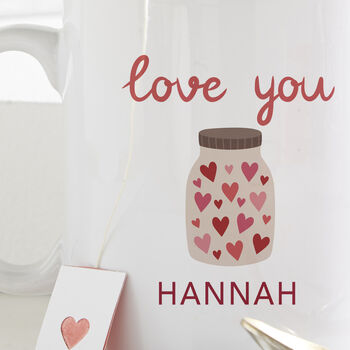 Personalised Love You Valentines Mug, 2 of 2