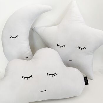 Cloud, Moon Or Star Pillow, 3 of 5