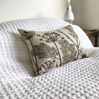 Lavender And Chamomile Linen Sleep Pillow, Hand Printed, 12 of 12
