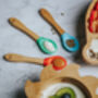 Baby Bamboo Weaning Spoons Set Of Three, thumbnail 4 of 6