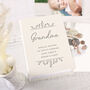 Personalised Floral Photo Album For Grandma, thumbnail 1 of 3