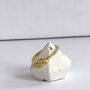 Eternity Knot Gold Plated Ring, thumbnail 2 of 6