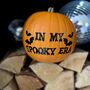 Taylor Swift Inspired In My Spooky Era Pumpkin Sticker, thumbnail 3 of 3