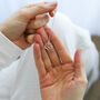 You Are Loved Infinity Heart Necklace, thumbnail 2 of 7