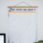 'Exciting Times Ahead' 2026 Bumblebee Wall Planner, thumbnail 9 of 10