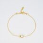 Freshwater Pearl 18k Gold Plated Bracelet, thumbnail 2 of 3
