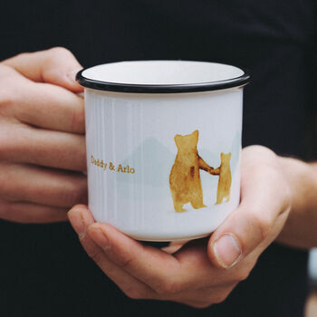 Father And Child 'Adventure Awaits' Personalised Mug, 2 of 5