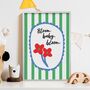 Bloom Baby Bloom Nursery Print, thumbnail 1 of 7