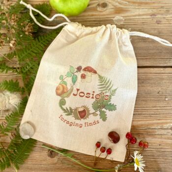 Personalised Foraging Finds Bag, 2 of 3