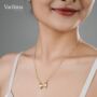 Bow Tie Pasta Necklace, thumbnail 1 of 8