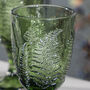 Luxury Green Coloured Glassware Collection, thumbnail 6 of 9