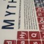 Elements Of Mythology Periodic Table Art Print, thumbnail 9 of 10