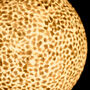 Callisto Gold Oval Ceiling Light, thumbnail 4 of 6