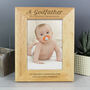Personalised Godfather Photo Frame, thumbnail 4 of 7