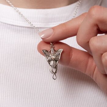 The Lord Of The Rings Evenstar Earrings And Necklace Gift Set, 2 of 6