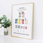 Personalised Welly Boot Family Tree Print, thumbnail 1 of 10