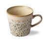 H Kliving 70's Ceramics Hail Cappuccino Mug, thumbnail 2 of 3
