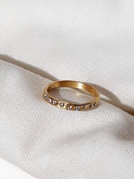 Diamond Half Eternity Ring, 5 of 6