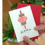Chinese New Year Origami Card, thumbnail 1 of 4