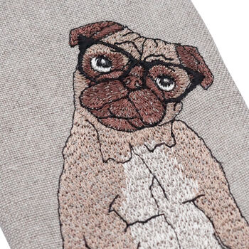 Embroidered Dog Glasses Case, 5 of 8