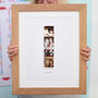 Retro Photo Strip Framed Print For Mother's Day, thumbnail 4 of 7