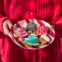 Personalised Cosy Christmas Letterbox Iced Cookies, thumbnail 1 of 12